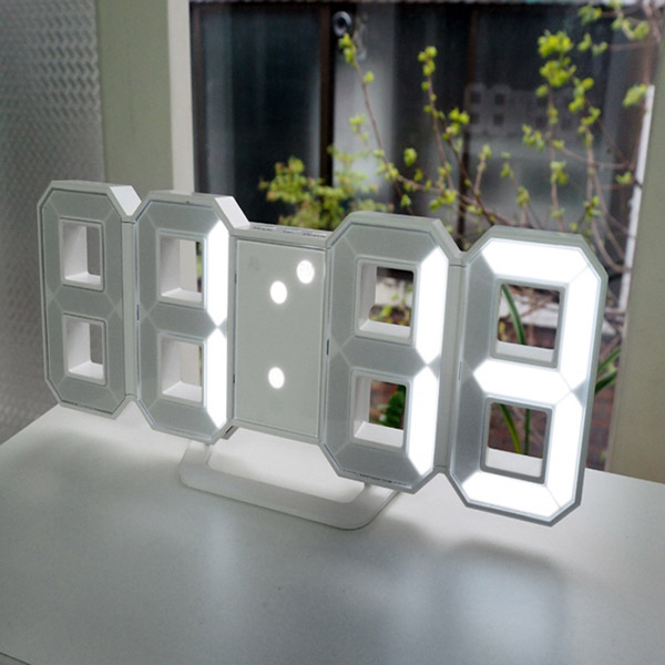 플라이토 미니 3D LED탁상 벽시계